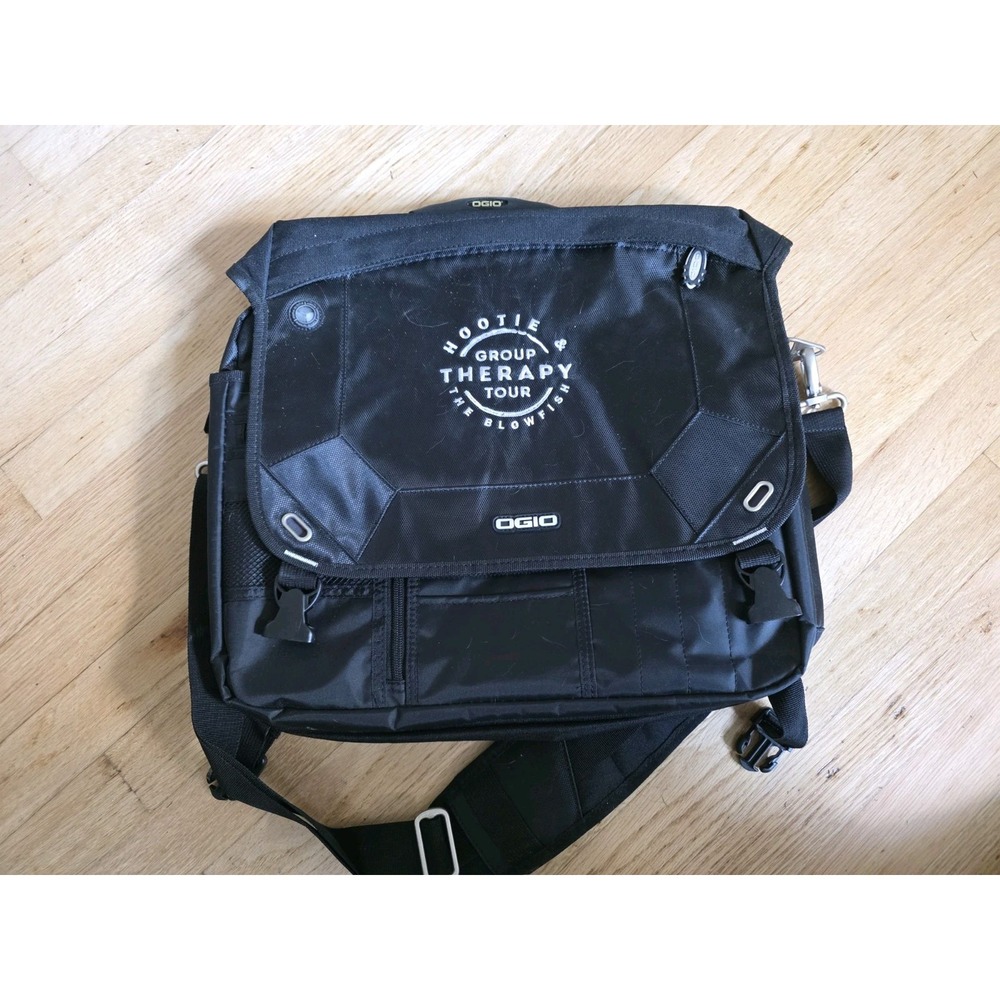 OGIO Jack Pack Messenger Bag Black Hootie & The Blowfish Group Therapy Tour Band
